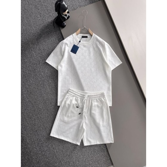 Louis Vuitton Spring/Summer New Casual Short-Sleeve Shorts Set